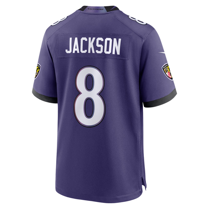 Load image into Gallery viewer, Lamar Jackson Baltimore Ravens NFL Nike Game Player Purple Jersey - Sport Army
