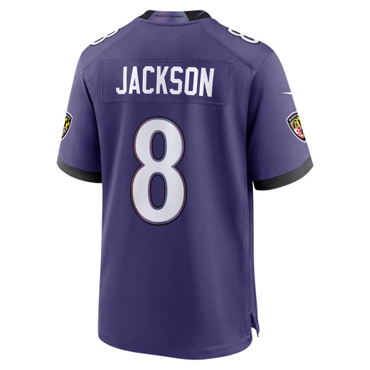 Lamar Jackson Baltimore Ravens NFL Nike Game Player Purple Jersey - Sport Army