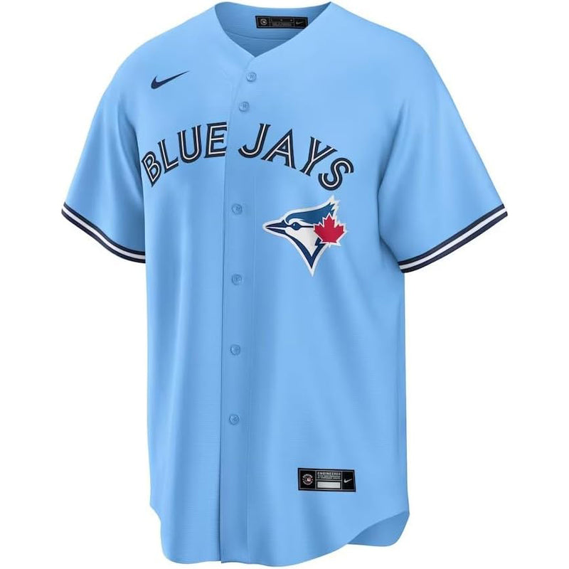 Load image into Gallery viewer, Kazuma Okamoto Toronto Blue Jays MLB Nike Powder Blue Replica Jersey - Sport Army

