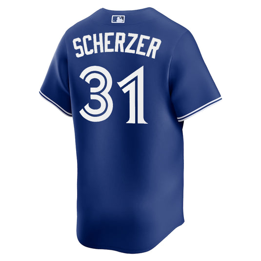 Max Scherzer Toronto Blue Jays MLB Nike Royal Alternate Replica Jersey - Sport Army