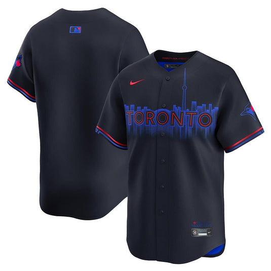 Men's Toronto Blue Jays MLB Nike City Connect Limited Jersey - Sport Army