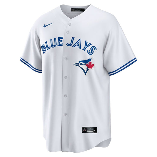 Men's Toronto Blue Jays MLB Nike White Home Replica Jersey - Sport Army