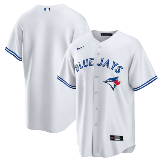 Men's Toronto Blue Jays MLB Nike White Home Replica Jersey - Sport Army