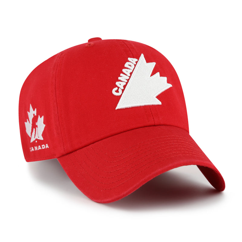 Load image into Gallery viewer, Team Canada 1976 Clean Up Red Adjustable Cap
