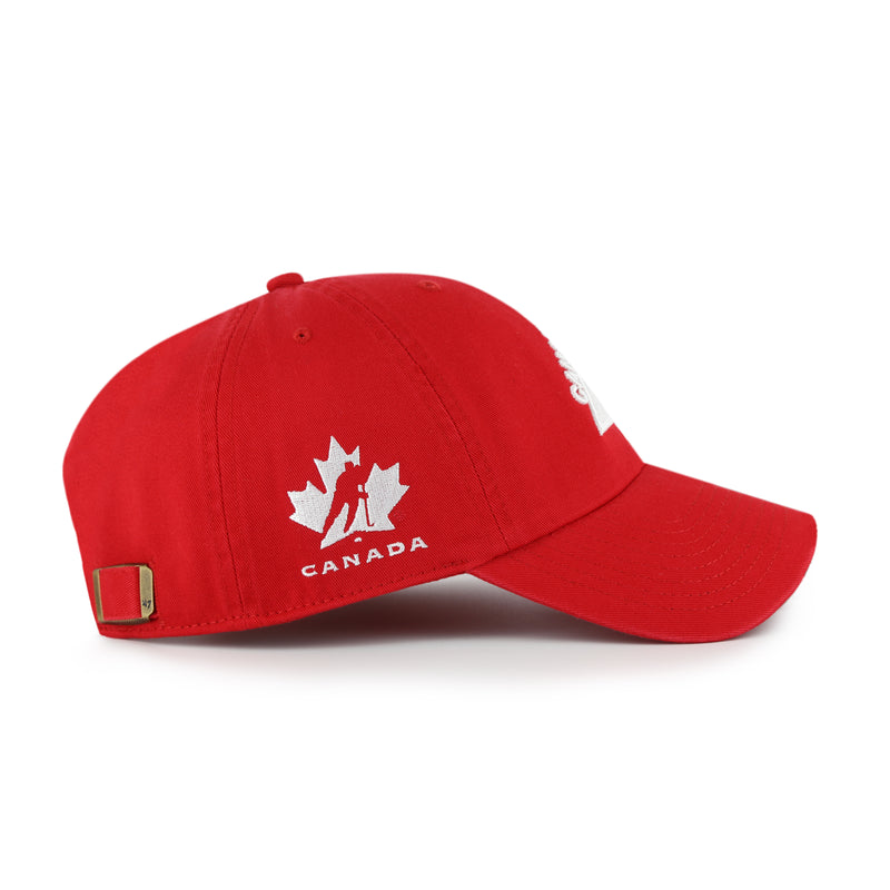 Load image into Gallery viewer, Team Canada 1976 Clean Up Red Adjustable Cap
