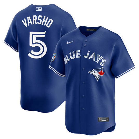 Daulton Varsho 50th Anniversary Toronto Blue Jays MLB Nike Royal Alternate Replica Jersey - Sport Army