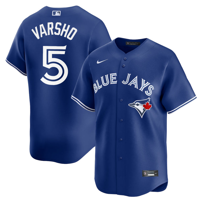 Chargez l'image dans la visionneuse de la galerie, Daulton Varsho Toronto Blue Jays MLB Nike Royal Alternate Replica Jersey - Sport Army
