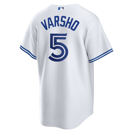 Daulton Varsho Toronto Blue Jays MLB Nike Home White Replica Jersey - Sport Army