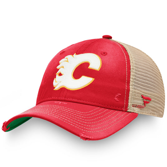 Casquette réglable de camionneur True Classic NHL des Flames de Calgary