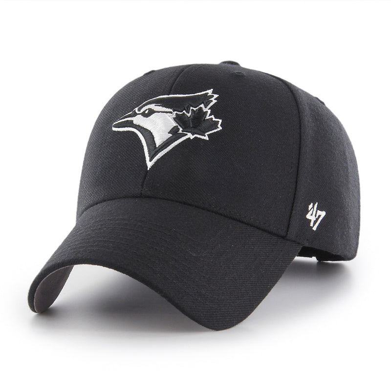 Chargez l&#39;image dans la visionneuse de la galerie, Casquette noire et blanche MLB MVP des Blue Jays de Toronto
