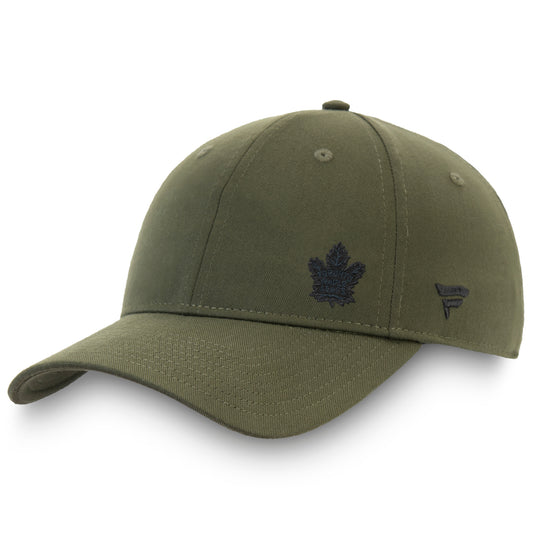 Toronto Maple Leafs NHL Military Green Adjustable Cap