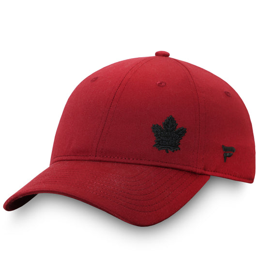Toronto Maple Leafs NHL Military Burgundy Adjustable Cap