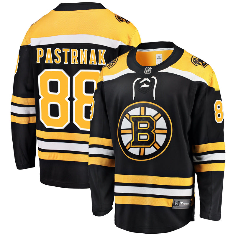 Chargez l&#39;image dans la visionneuse de la galerie, Maillot Domicile Breakaway des Fanatics de la LNH des Bruins de Boston de David Pastrnak
