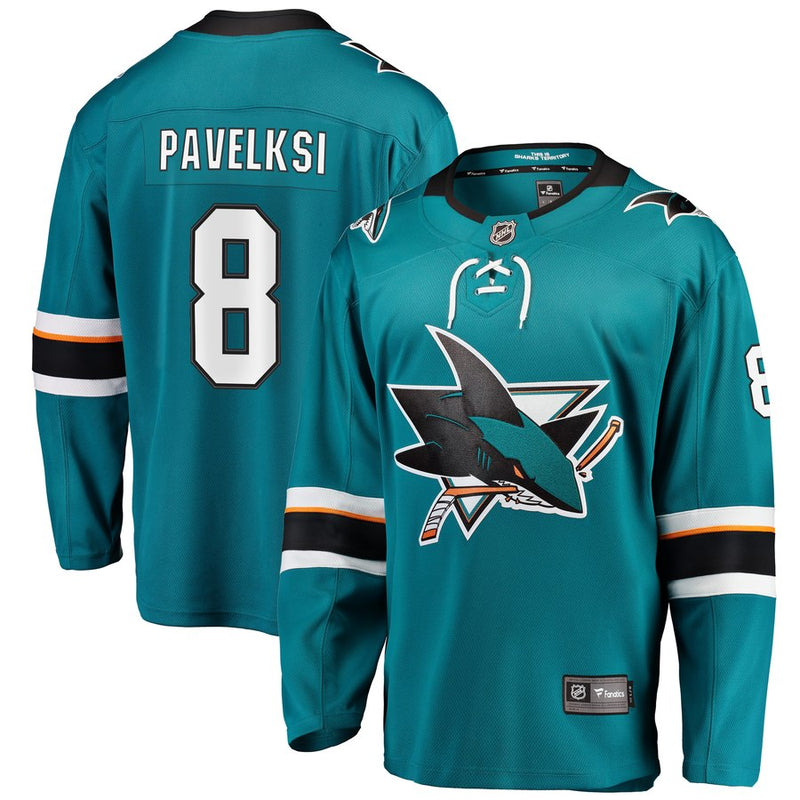 Load image into Gallery viewer, Joe Pavelski San Jose Sharks NHL Fanatics Breakaway Home Jersey
