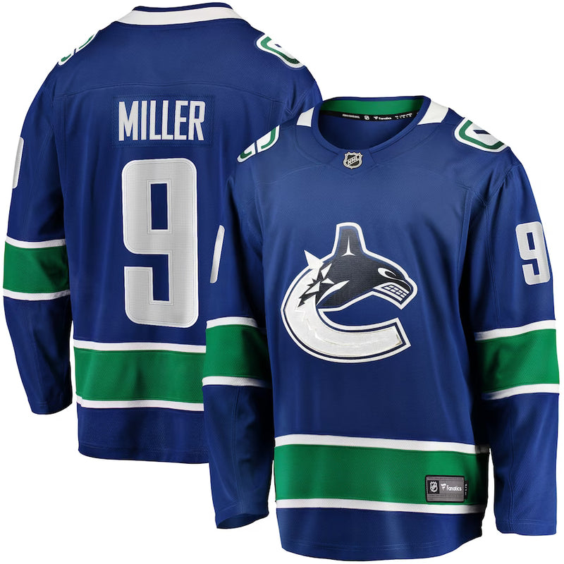 Chargez l&#39;image dans la visionneuse de la galerie, JT Miller Vancouver Canucks NHL Fanatics Breakaway Maillot Domicile
