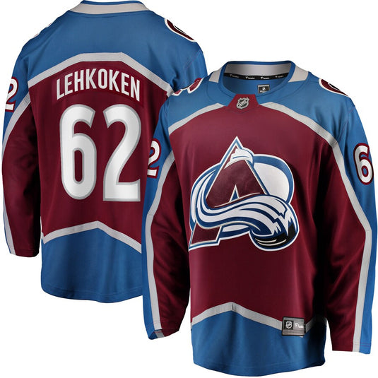 Artturi Lehkonen Colorado Avalanche LNH Fanatics Breakaway Maillot Domicile