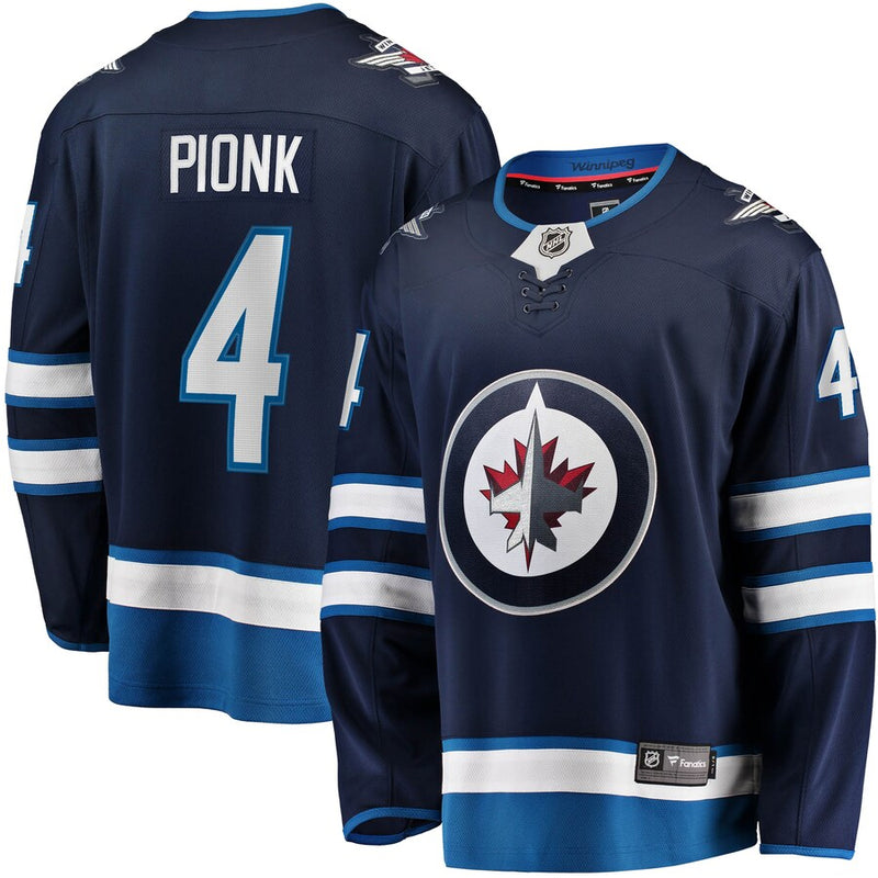 Chargez l&#39;image dans la visionneuse de la galerie, Neal Pionk Winnipeg Jets NHL Fanatics Breakaway Maillot Domicile
