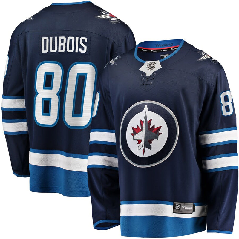 Chargez l&#39;image dans la visionneuse de la galerie, Maillot Domicile Breakaway des Fanatics de la LNH des Jets de Winnipeg de Pierre-Luc Dubois
