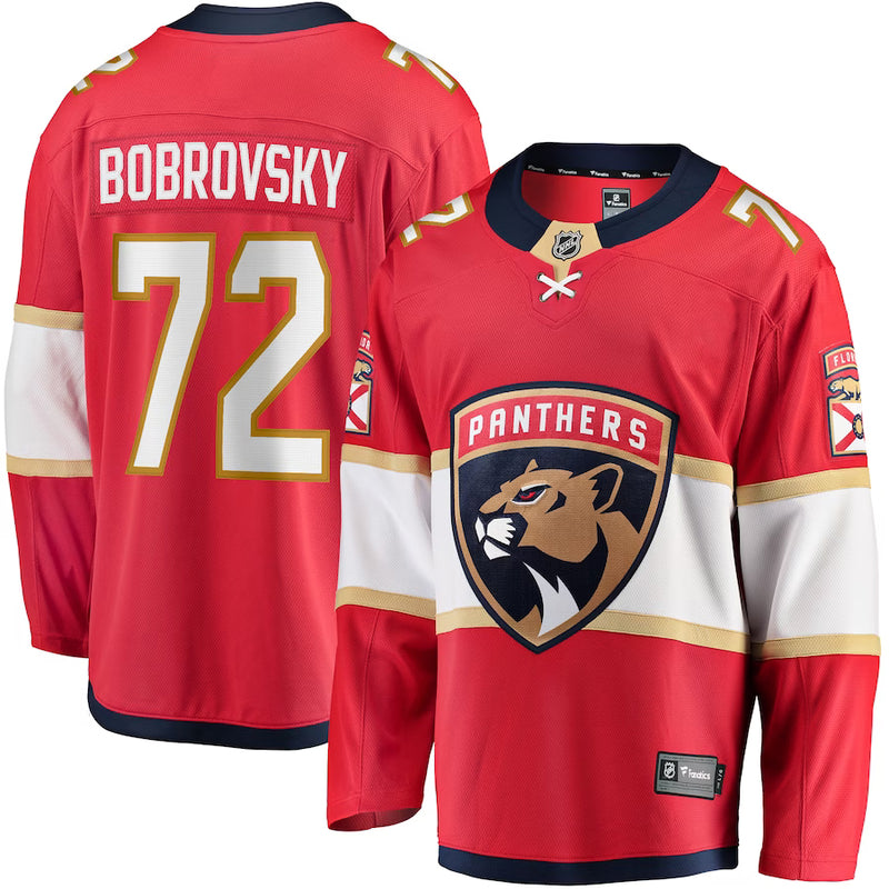 Load image into Gallery viewer, Sergei Bobrovsky Florida Panthers NHL Fanatics Breakaway Home Jersey
