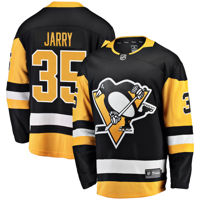 Chargez l&#39;image dans la visionneuse de la galerie, Tristan Jarry Pittsburgh Penguins NHL Fanatics Breakaway Maillot Domicile
