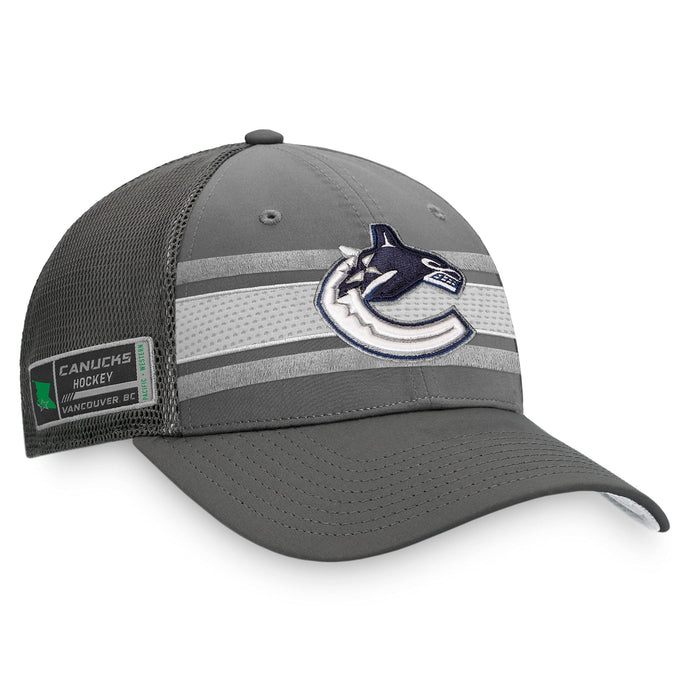 Vancouver Canucks NHL Home Ice Adjustable Mesh Cap