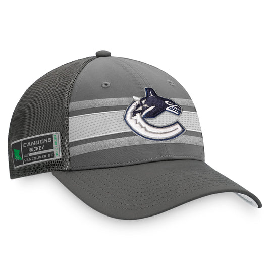 Vancouver Canucks NHL Home Ice Adjustable Mesh Cap