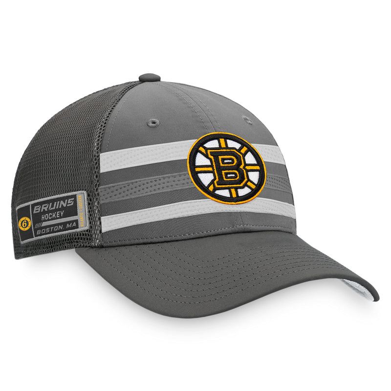 Load image into Gallery viewer, Boston Bruins Home Ice Adjustable Mesh Cap
