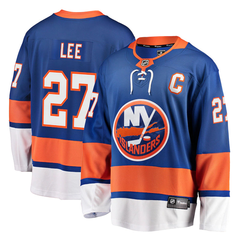 Chargez l&#39;image dans la visionneuse de la galerie, Anders Lee Islanders de New York NHL Fanatics Breakaway Maillot Domicile
