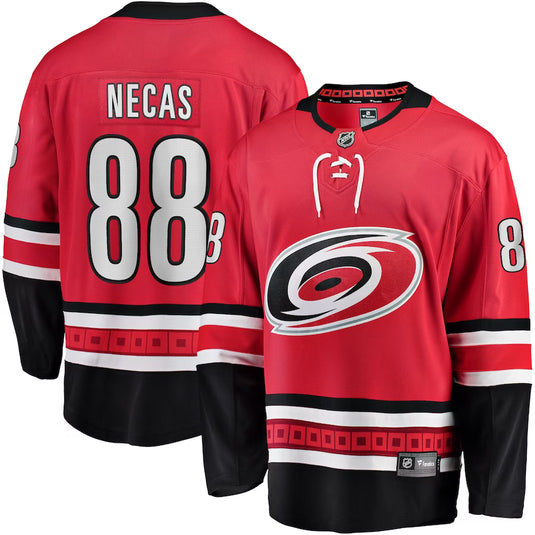 Martin Necas Carolina Hurricanes NHL Fanatics Breakaway Home Jersey