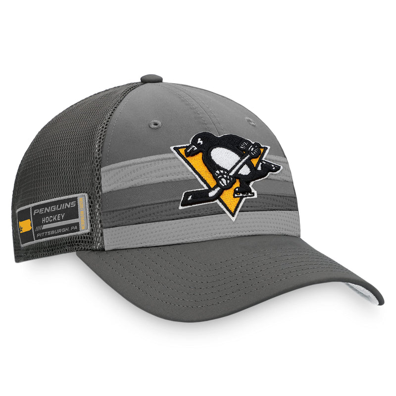 Load image into Gallery viewer, Pittsburgh Penguins Home Ice Adjustable Mesh Cap
