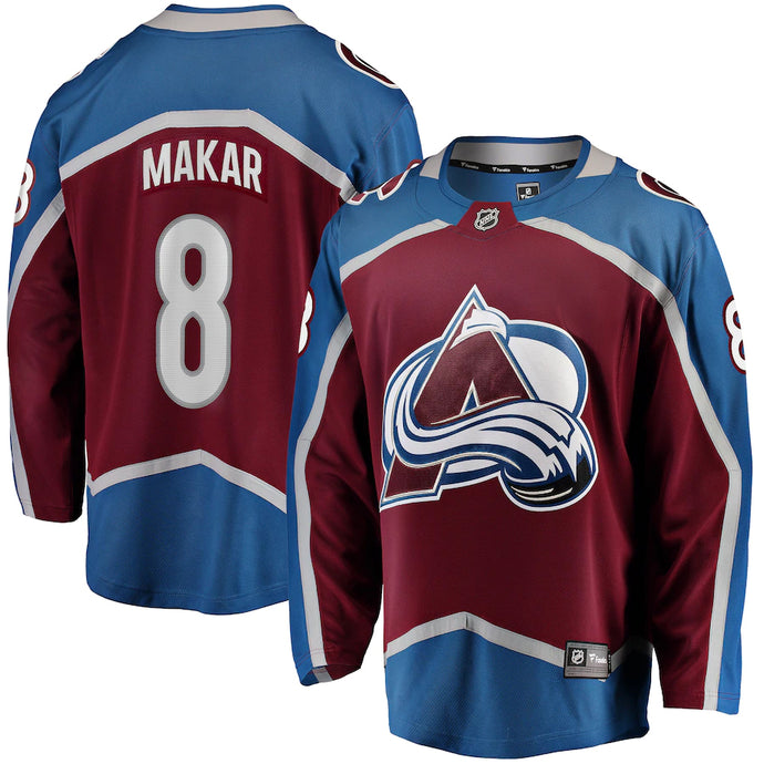 Cale Makar Colorado Avalanche NHL Fanatics Breakaway Home Jersey