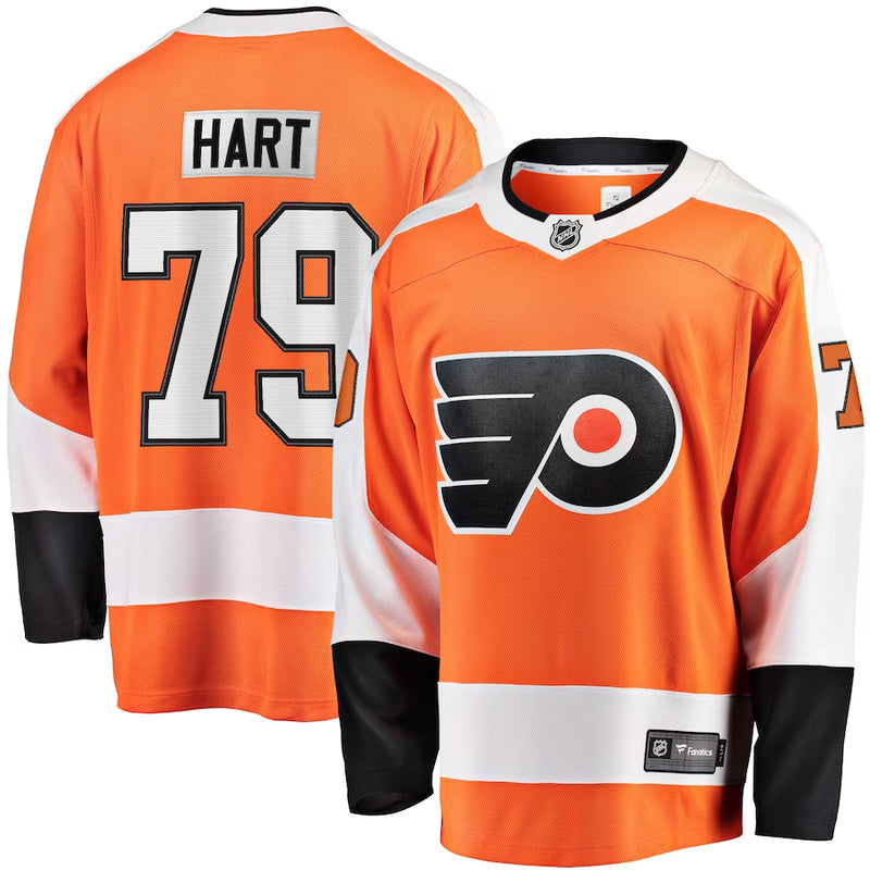 Chargez l&#39;image dans la visionneuse de la galerie, Carter Hart Philadelphia Flyers NHL Fanatics Breakaway Maillot Domicile
