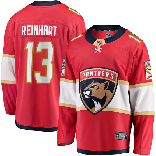 Sam Reinhart Florida Panthers NHL Fanatics Breakaway Maillot Domicile