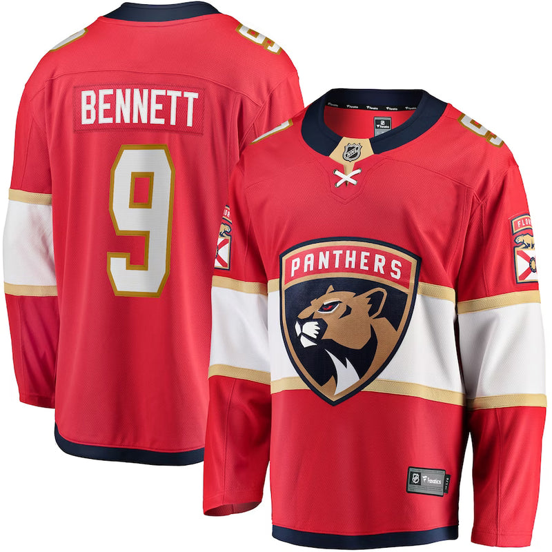 Chargez l&#39;image dans la visionneuse de la galerie, Sam Bennett Florida Panthers NHL Fanatics Breakaway Maillot Domicile
