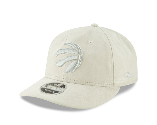 Women's Toronto Raptors NBA Spring Suede Retro Crown Ivory 9FIFTY Cap