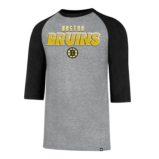T-shirt raglan du club de la LNH des Bruins de Boston