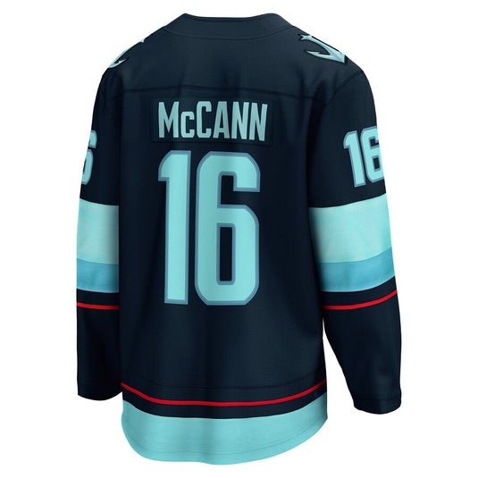 Jared McCann Seattle Kraken NHL Fanatics Breakaway Maillot Domicile