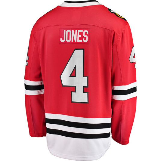 Seth Jones Chicago Blackhawks NHL Fanatics Breakaway Maillot Domicile