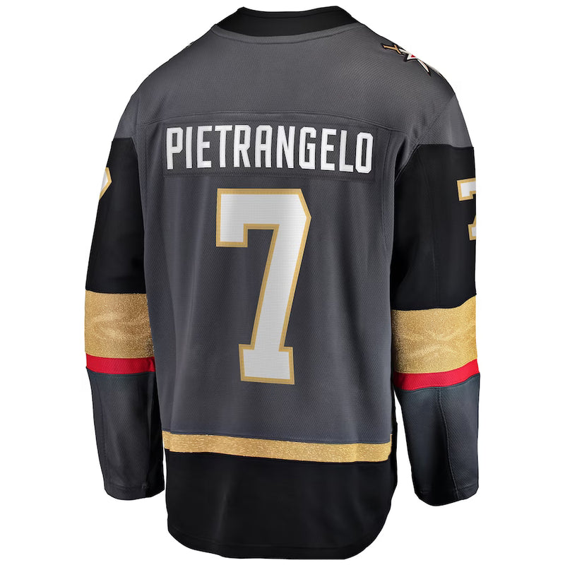 Chargez l&#39;image dans la visionneuse de la galerie, Alex Pietrangelo Vegas Golden Knights NHL Fanatics Breakaway Maillot Domicile
