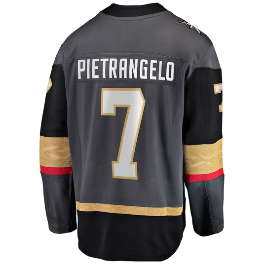 Alex Pietrangelo Vegas Golden Knights NHL Fanatics Breakaway Maillot Domicile