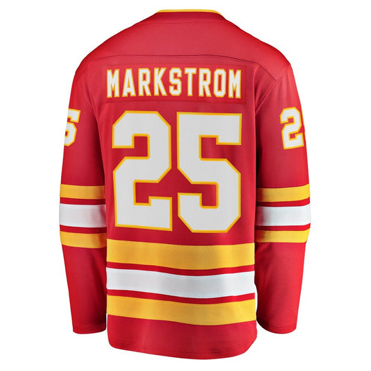 Jacob Markstrom Calgary Flames NHL Fanatics Breakaway Home Jersey