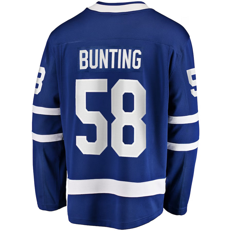 Load image into Gallery viewer, Michael Bunting Toronto Maple Leafs NHL Fanatics Breakaway Home Jersey
