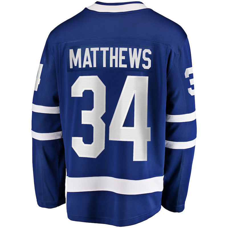 Chargez l&#39;image dans la visionneuse de la galerie, Auston Matthews Toronto Maple Leafs NHL Fanatics Breakaway Maillot Domicile
