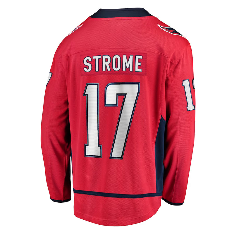 Chargez l&#39;image dans la visionneuse de la galerie, Dylan Strome Washington Capitals NHL Fanatics Breakaway Maillot Domicile
