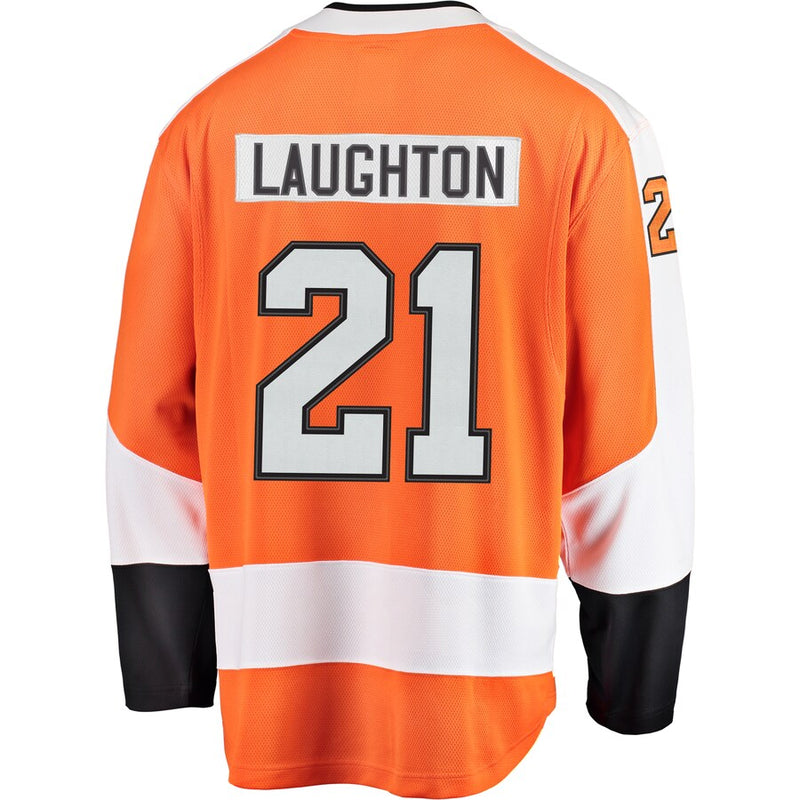 Chargez l&#39;image dans la visionneuse de la galerie, Scott Laughton Flyers de Philadelphie NHL Fanatics Breakaway Maillot Domicile
