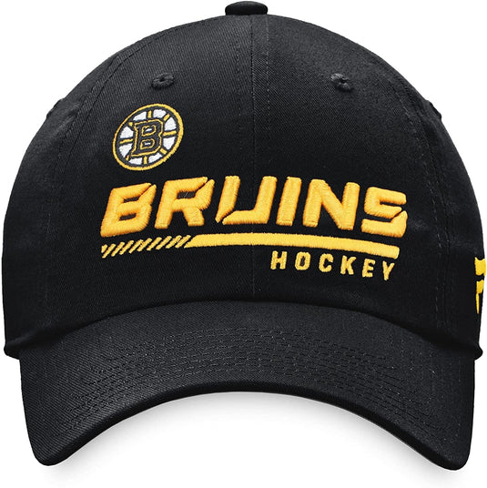 Casquette réglable structurée NHL Authentic Pro Rinkside des Bruins de Boston