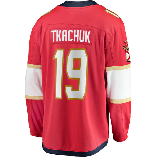 Matthew Tkachuk Florida Panthers NHL Fanatics Breakaway Home Jersey