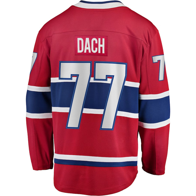 Chargez l&#39;image dans la visionneuse de la galerie, Kirby Dach Canadiens de Montréal NHL Fanatics Breakaway Maillot Domicile
