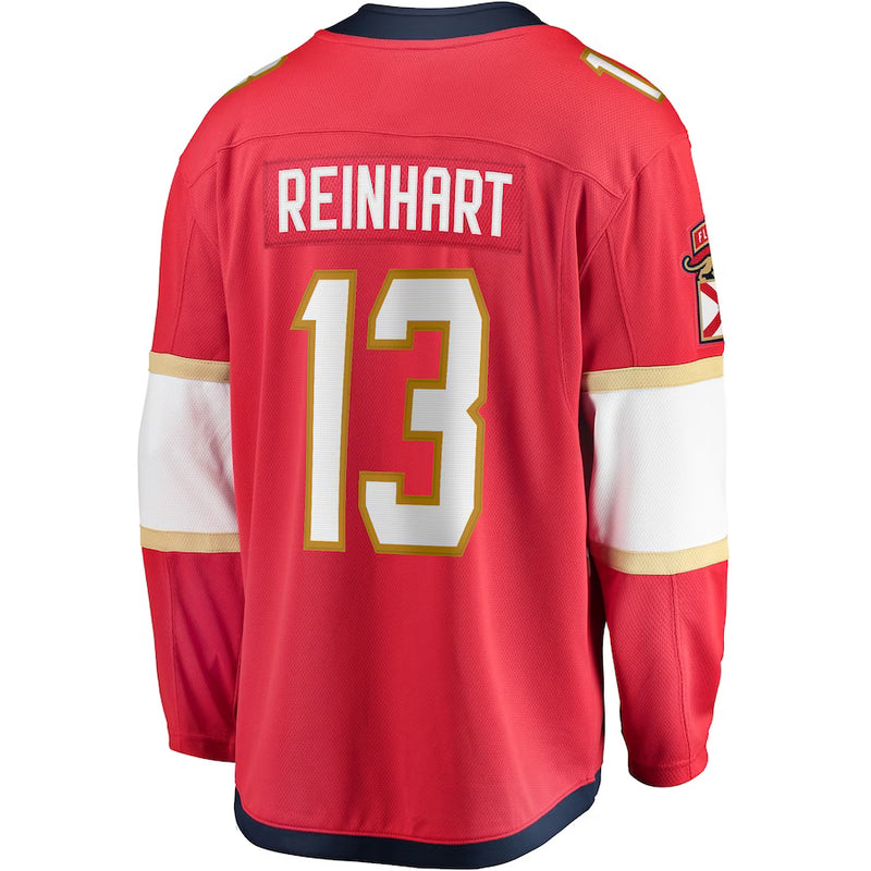 Chargez l&#39;image dans la visionneuse de la galerie, Sam Reinhart Florida Panthers NHL Fanatics Breakaway Maillot Domicile
