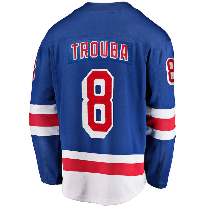 Chargez l&#39;image dans la visionneuse de la galerie, Maillot Domicile Breakaway des Fanatics de la LNH des Rangers de New York de Jacob Trouba
